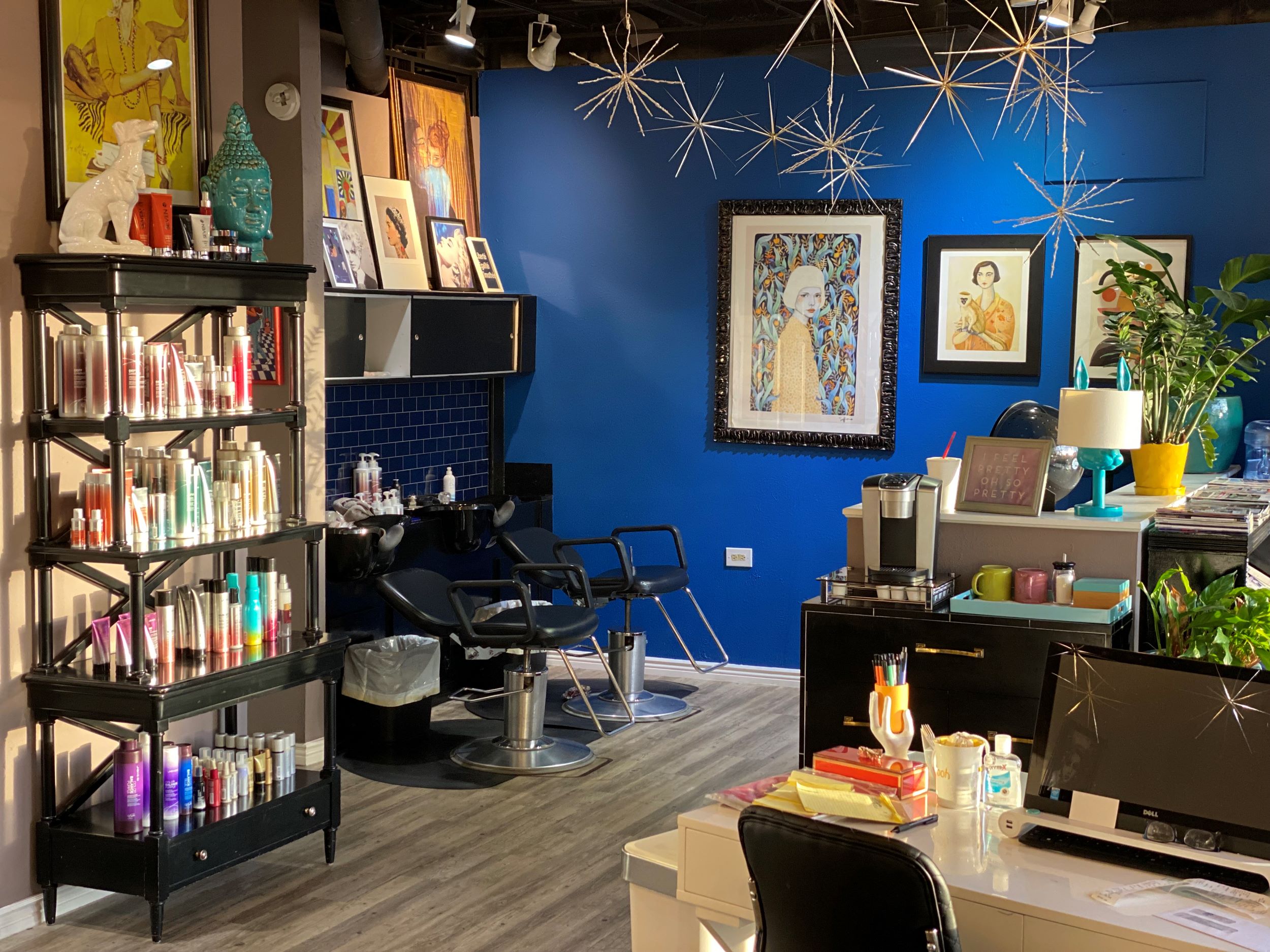 D-Tangle Hair Salon, home of Ken Nissen, hairstylist in Denver.